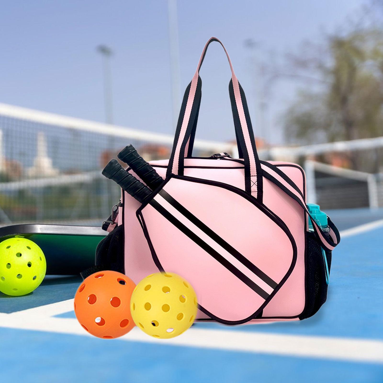Gym Ball - Tennis Racket Bag Pickleball Waterproof Shoulder