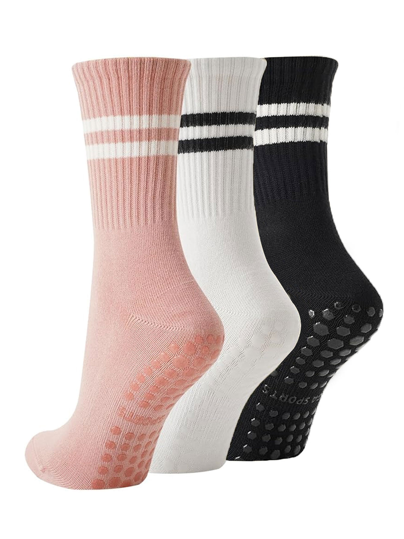 3 Pairs of Yoga Socks, Non-Sli - Yoga Mat review and price