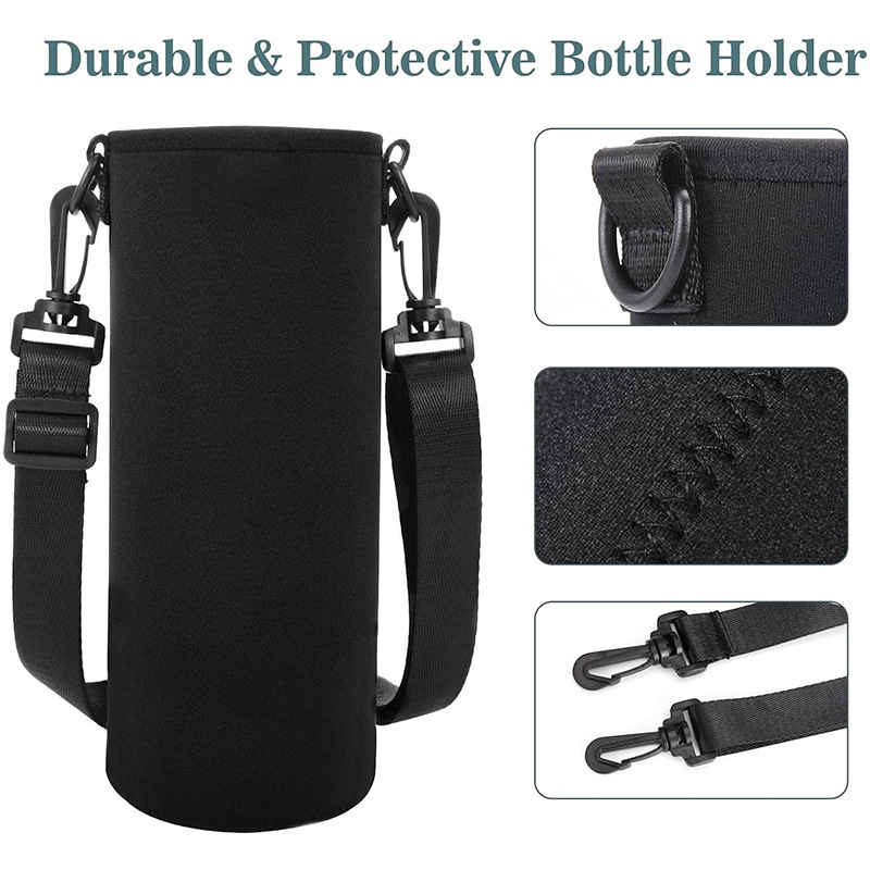 420-1500ML Neoprene Pouch Hold - Sports Water Bottle Insulated review and price