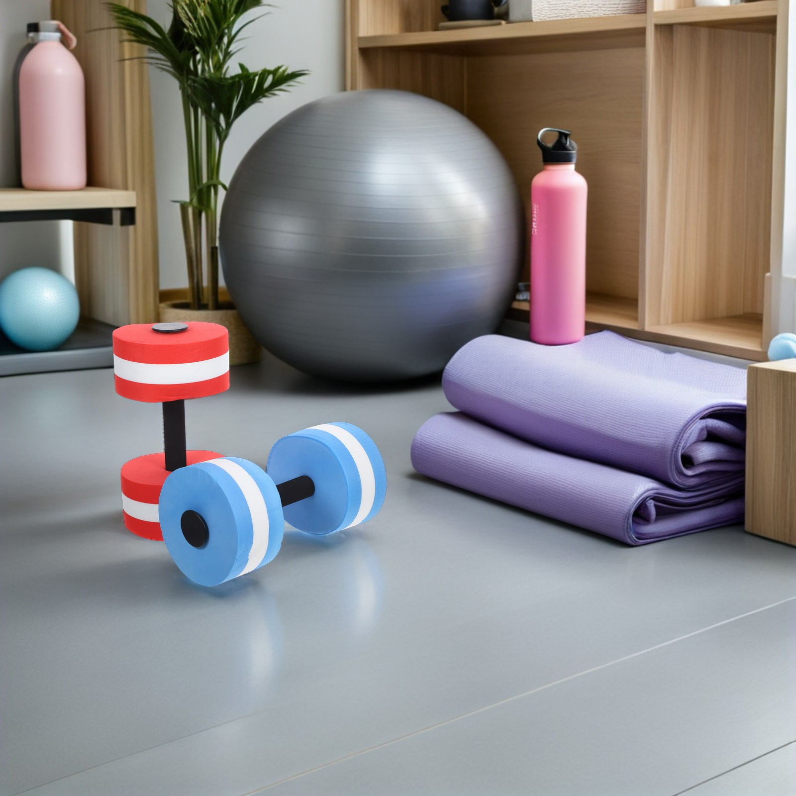 2Pcs Aquatic Dumbbells Eva Flo - Dumbbell Set review and price