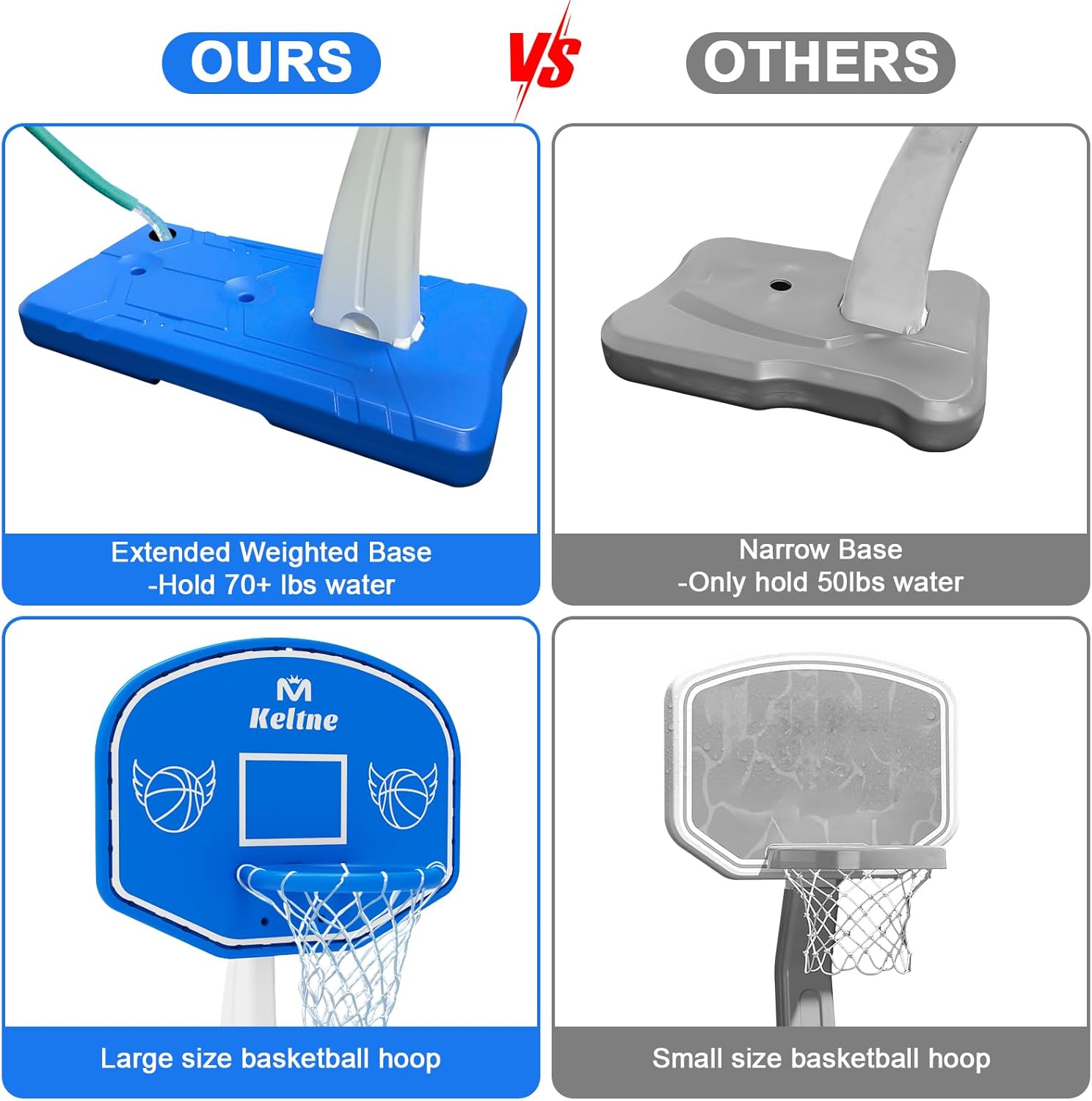 Large Swimming Pool Basketball - Basketball Hoop review and price
