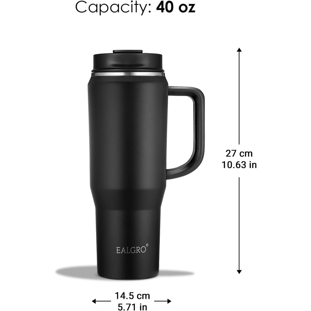 40 oz Insulated Travel Mug wit - Sports Water Bottle Insulated review and price