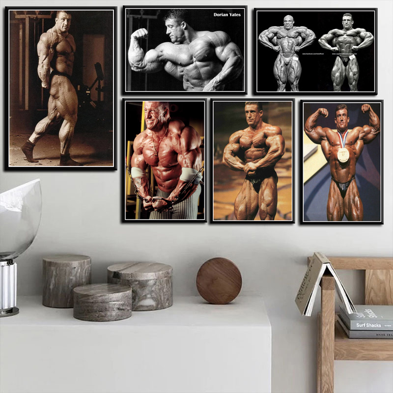 Great Dorian Yates Man Muscle  - Sports Equipment Poster review and price