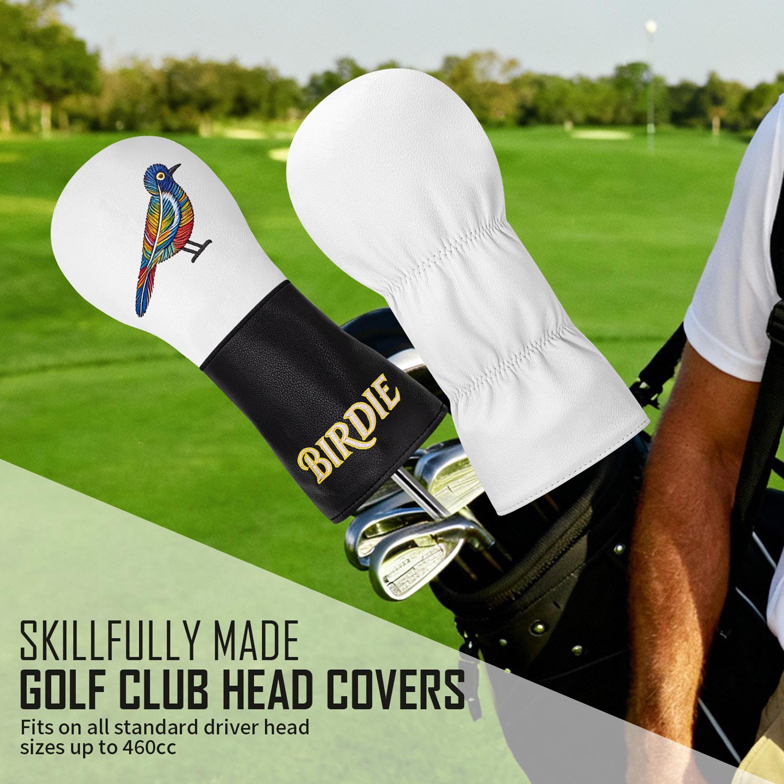 Colorful Bird Embroidery Golf  - Resistance Band review and price